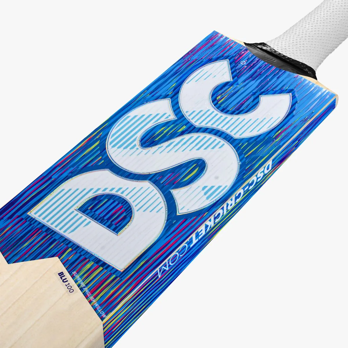 DSC Blu 100 English Willow Cricket Bat - SH - Image 3